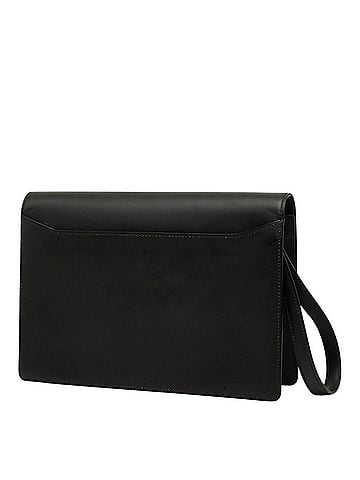 Cartier Cartier Pasha Line Clutch Bag, Second Black Leather, Women's, CARTIER (view 2)