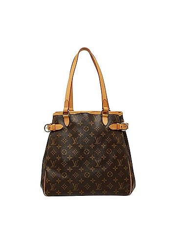 Louis Vuitton Louis Vuitton Monogram Batignolles Vertical Shoulder Bag Tote M51153 Brown Leather Women's LOUIS VUITTON (view 1)