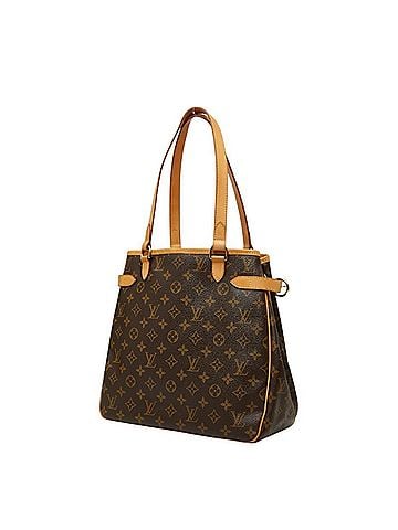 Louis Vuitton Louis Vuitton Monogram Batignolles Vertical Shoulder Bag Tote M51153 Brown Leather Women's LOUIS VUITTON (view 2)
