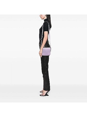 Bottega Veneta Nappa Intrecciato Flap Crossbody (view 2)
