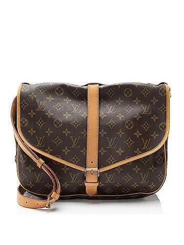 Louis Vuitton Louis Vuitton Vintage Monogram Canvas Saumur 35 Messenger (view 1)