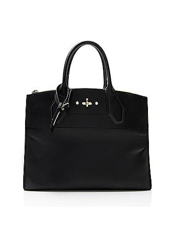 Louis Vuitton Louis Vuitton Calfskin City Steamer MM Tote (view 1)