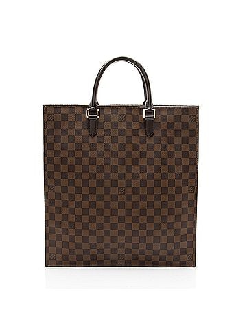 Louis Vuitton Louis Vuitton Damier Ebene Sac Plat Tote (view 1)