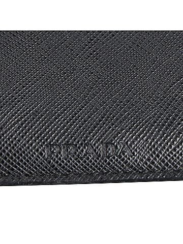 Prada Prada Lux Card Holder in Black Saffiano Leather (view 2)