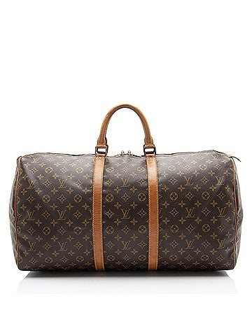 Louis Vuitton Louis Vuitton Vintage Monogram Canvas Keepall 55 Duffle (view 1)