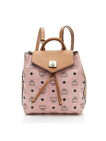 MCM MCM Visetos Essential Drawstring Small Backpack (view 1)