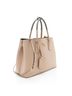 Prada 100% Leather Gray Prada Saffiano Cuir Double Handle Medium Tote One size - photo 3