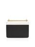 Prada 100% Leather Black Prada Saffiano Chain Small Shoulder Bag One size - photo 4