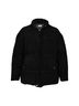 Hermès 100% Leather Black Hermès Suede Puffer Coat - '90s Size XL - photo 1