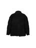 Hermès 100% Leather Black Hermès Suede Puffer Coat - '90s Size XL - photo 3