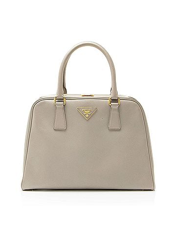 Prada Prada Saffiano Framed Pyramid Satchel (view 1)