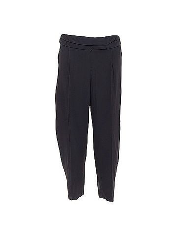Alexander McQueen Alexander Mcqueen cummerbund waistband tapered cropped trousers (view 1)