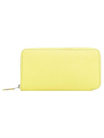 Hermès Hermes Azap Jaune Citron epsom leather classique long wallet (view 2)