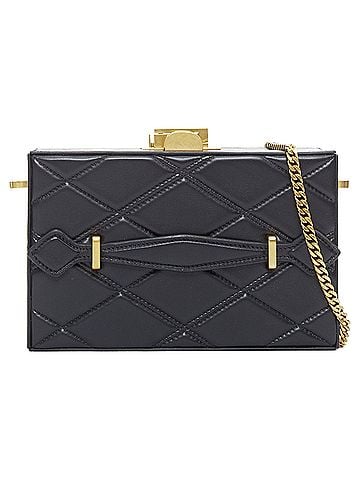 Oscar De La Renta Oscar De La Renta Alibi Minaudiere Box Clutch (view 1)