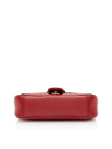 Gucci Gucci Matelasse Leather GG Marmont Medium Flap Bag (view 2)