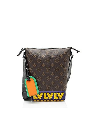 Louis Vuitton Louis Vuitton Limited Edition Monogram Canvas Rubber Cruiser Messenger (view 1)