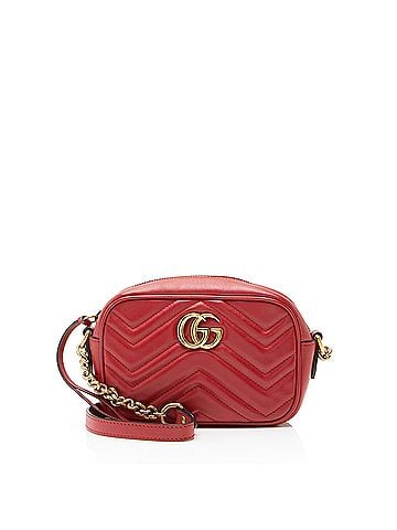 Gucci Gucci Matelasse Leather GG Marmont Mini Camera Bag (view 1)
