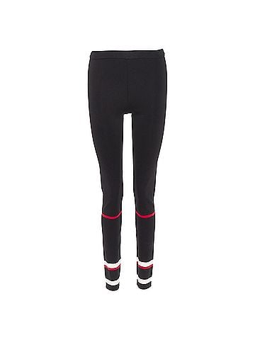 Givenchy Givenchy striped hem viscose knit legging pants (view 1)
