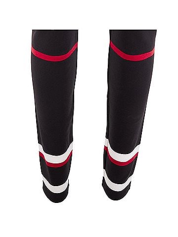 Givenchy Givenchy striped hem viscose knit legging pants (view 2)