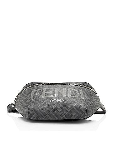 Fendi Fendi Coated Canvas FF Belt Bag (view 2)