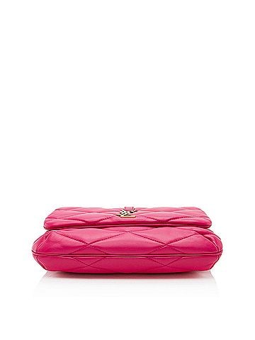 Saint Laurent Saint Laurent Quilted Lambskin Monogram Le 57 Hobo (view 2)