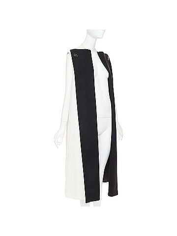 Christian Dior Christian Dior double cashmere silk lined coat vest (view 1)