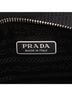 Prada 100% Leather Black Prada Sequin Mesh Logo Large Tote One size - photo 7