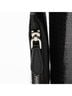 Prada 100% Leather Black Prada Sequin Mesh Logo Large Tote One size - photo 9