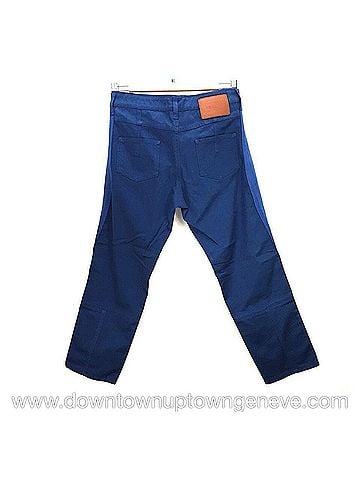 Louis Vuitton Louis Vuitton capri pants in bright blue denim (view 2)