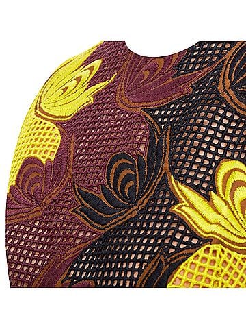 MARNI Marni Runway acrylic silk mesh cocktail dress (view 2)