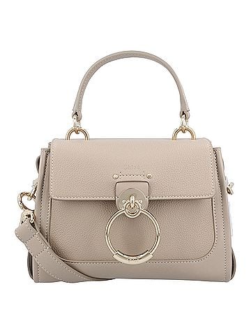 Chloé Mini Tess day bag in grained & soft leather (view 1)