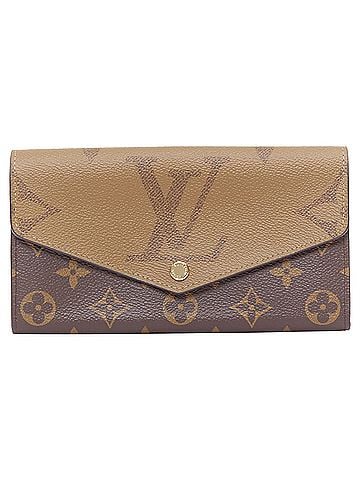Louis Vuitton Louis Vuitton Sarah Monogram Reverse Giant canvas rectangular wallet (view 1)