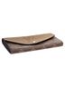 Louis Vuitton 100% Canvas Brown Louis Vuitton Sarah Monogram Reverse Giant canvas rectangular wallet One size - photo 12