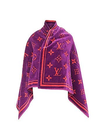 Louis Vuitton Louis Vuitton Vuittamins cotton LV monogram beach towel (view 1)