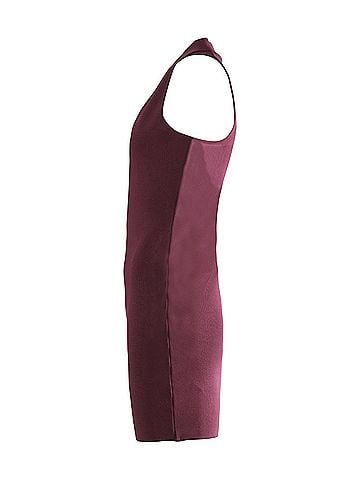 Alexander Wang Alexander Wang Cut-Out Bodycon Dress in Burgundy Rayon  (view 2)