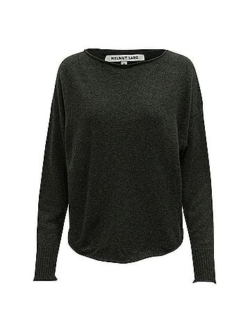 Helmut Lang Helmut Lang Sweater in Grey Cashmere (view 1)