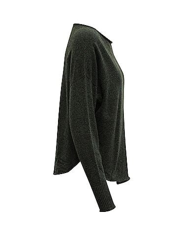 Helmut Lang Helmut Lang Sweater in Grey Cashmere (view 2)