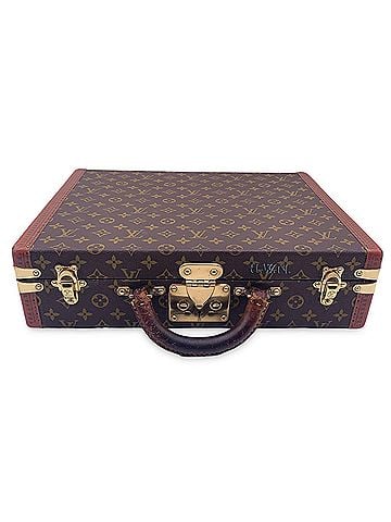 Louis Vuitton Louis Vuitton Vintage Cloth Briefcase President (view 1)