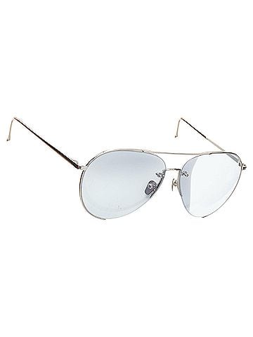 Linda Farrow Linda Farrow LFL624/6 Lens Cut Out Aviator Sunglasses (view 1)