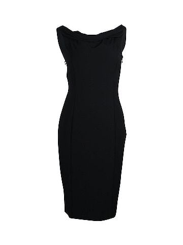 Moschino Moschino Cheap And Chic Cowl Neck Dress in Black Polyseter (view 1)