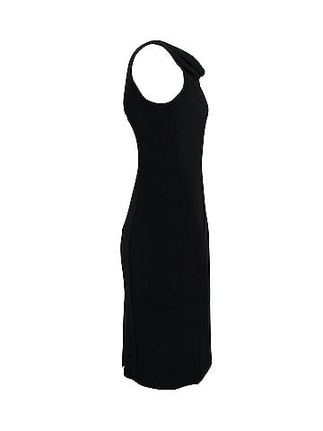 Moschino Moschino Cheap And Chic Cowl Neck Dress in Black Polyseter (view 2)