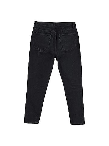 Mother of Pearl Mother of Pearl High Waisted Jeans in Black Cotton (view 2)