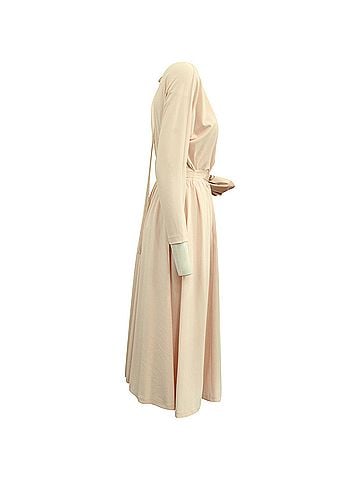 Marc Jacobs Marc Jacobs Runway Wrap Dress with Rose in Pink Polyester (view 2)