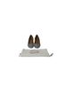 Mansur Gavriel 100% Leather Silver Mansur Gavriel Glittered Pumps in Silver Leather Size EU 36 - photo 6