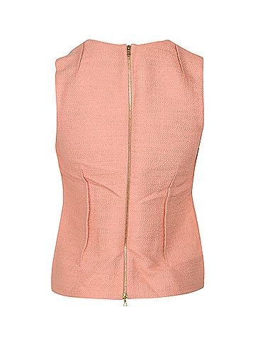 MARNI Marni Sleeveless Top in Pink Wool (view 2)