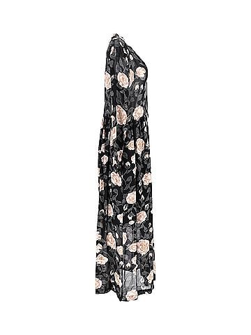Ganni Ganni Carlton Georgette Maxi Dress in Floral Print Viscose (view 2)