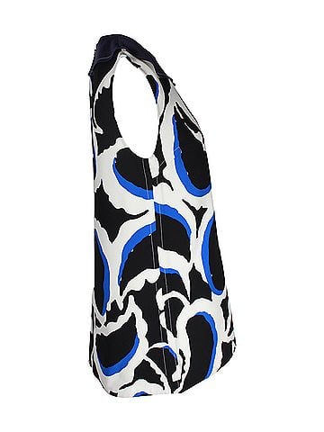MARNI Marni Printed Sleeveless Top in Multicolor Viscose (view 2)