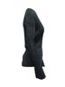 Chloé 100% Other Blue Chloe Lamé Ribbed Knit Sweater in Navy Blue Viscose Size S - photo 2