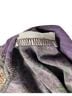ETRO 100% Wool Purple Etro Paisley Print Wrap Dress in Purple Wool Size 10 - photo 6