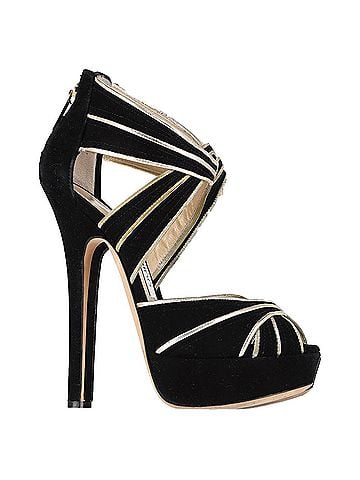 Jimmy Choo Jimmy Choo Koko Platform Sandals in Black Suede  (view 1)